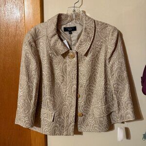 Talbots Petites Gold Blazer.